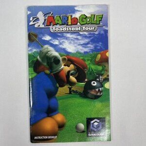 Mario Golf: Toadstool Tour Manual Only — Nintendo GameCube